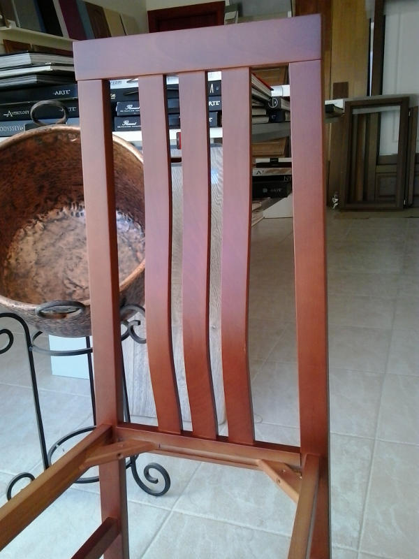 Restauración silla vieja de comedor